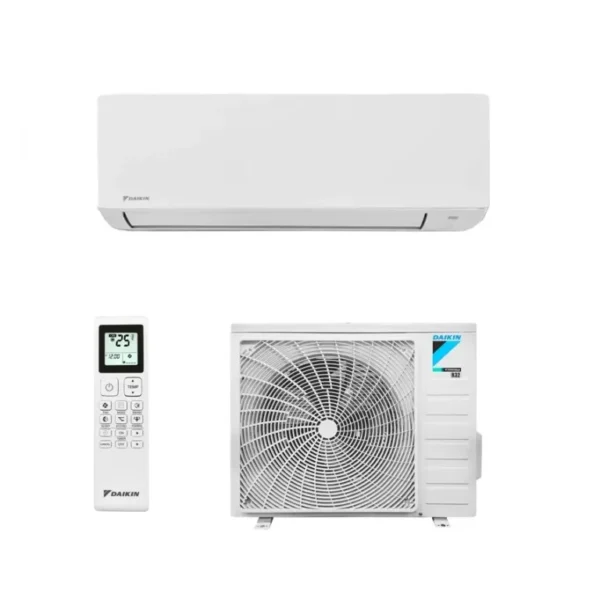 Daikin Sensira E 2,5 kW aircoset met WiFi – binnenunit, buitenunit en afstandsbediening