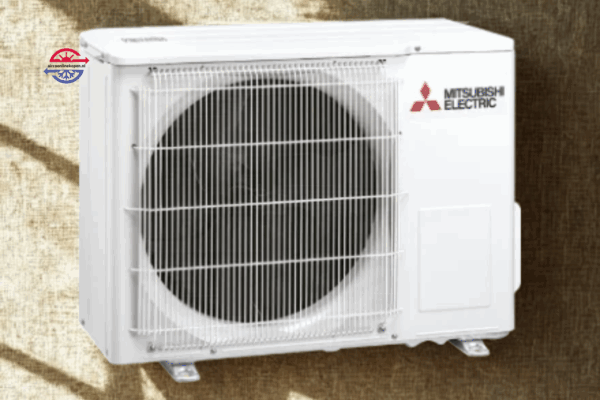 Mitsubishi Electric buitenunit voor split airco – krachtige koeling en verwarming
